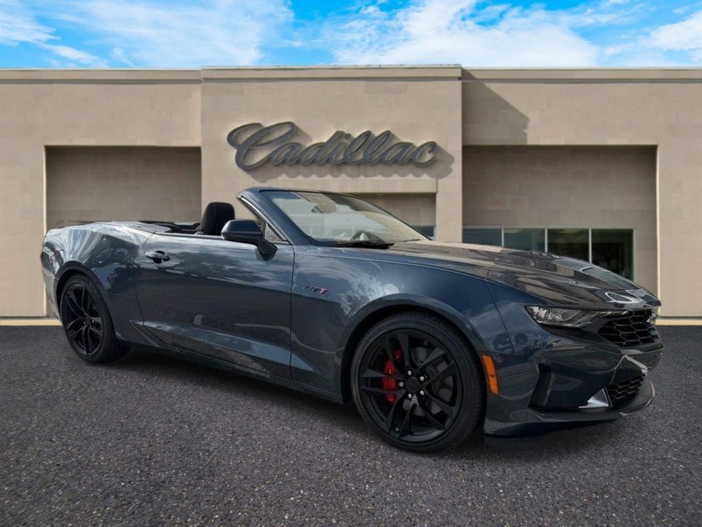 Shadow Gray Metallic 2023 Chevrolet Camaro LT1 Convertible RWD Convertible Rear-Wheel Drive Automatic