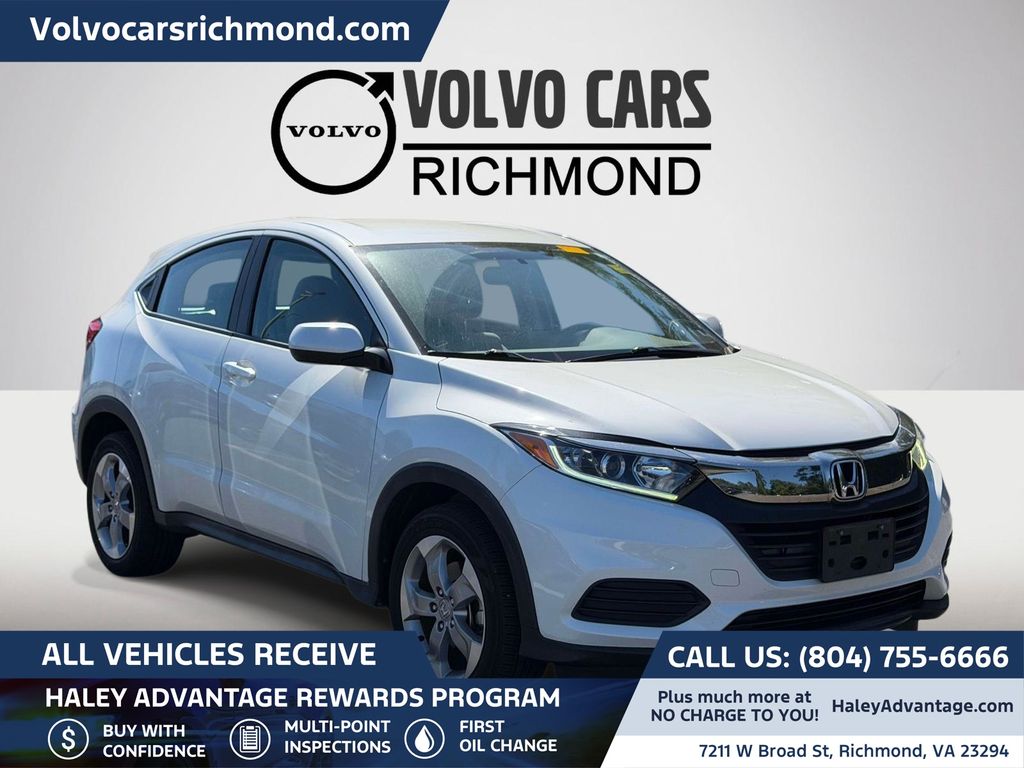 Platinum White Pearl 2020 Honda HR-V LX AWD SUV / Crossover All-Wheel Drive Continuously Variable Transmission