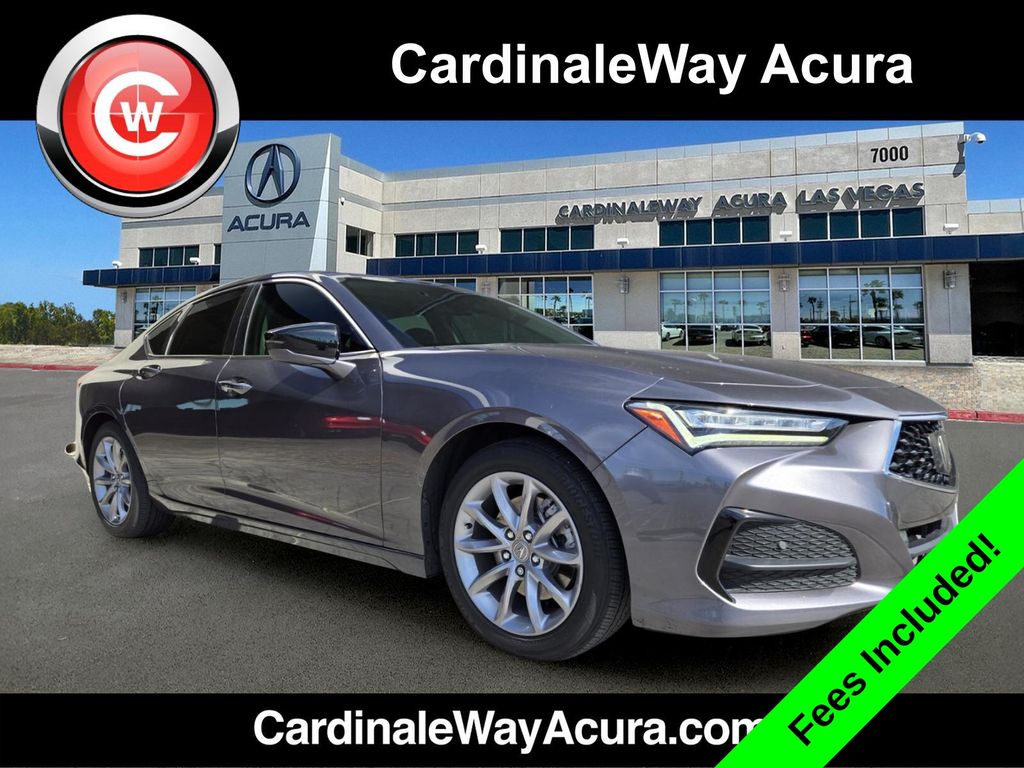 Gray (Modern Steel Metallic) 2022 Acura TLX FWD Sedan Front-Wheel Drive Automatic