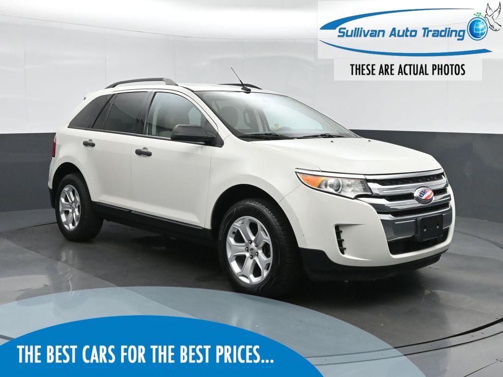 White Suede 2013 Ford Edge SUV / Crossover Front-Wheel Drive 6-Speed Automatic