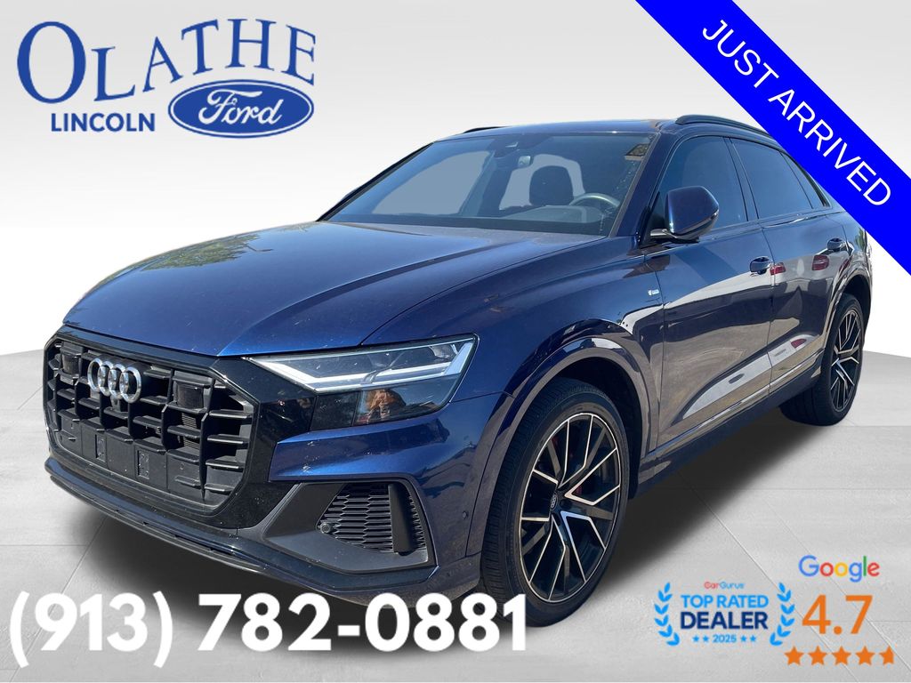 Blue 2020 Audi Q8 quattro Premium Plus 55 TFSI SUV / Crossover All-Wheel Drive 8-Speed Automatic