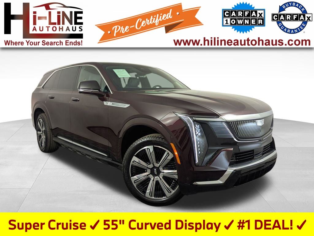 Black Cherry Tintcoat 2025 Cadillac Escalade IQ Luxury 2 AWD SUV / Crossover All-Wheel Drive 1-Speed Automatic