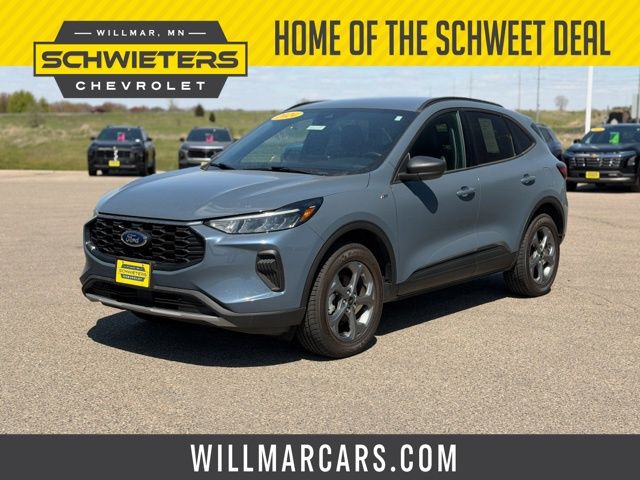 Vapor Blue Metallic 2025 Ford Escape SUV / Crossover All-Wheel Drive 8-Speed Automatic