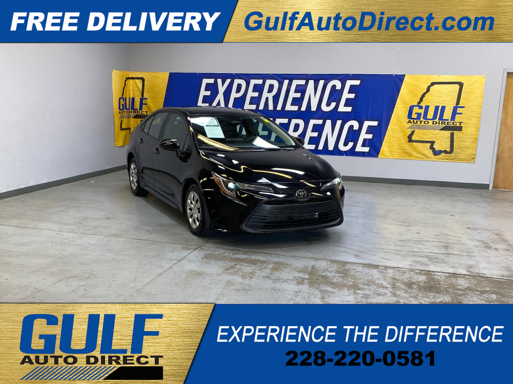 Midnight Black Metallic 2026 Toyota Corolla Sedan Front-Wheel Drive Continuously Variable Transmission