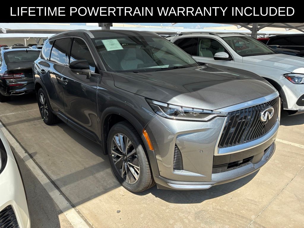 Gray (Graphite Shadow) 2027 INFINITI QX60 SUV / Crossover Front-Wheel Drive 9-Speed Automatic