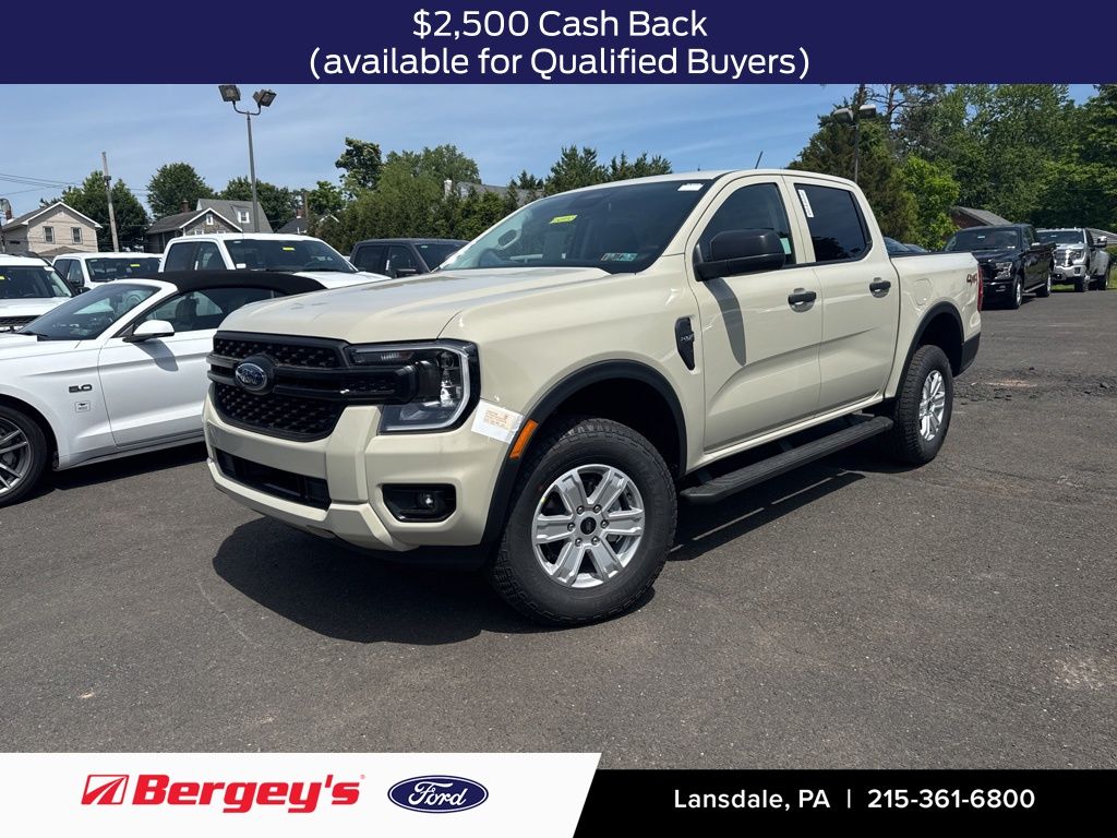 Desert Sand 2026 Ford Ranger Pickup Truck Four-Wheel Drive Automatic