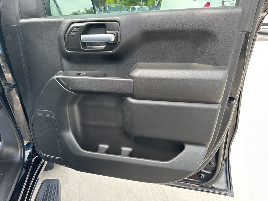 2021 Black Chevrolet Silverado 1500 Custom RWD Truck