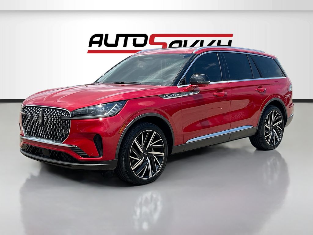 2025 Lincoln Aviator Reserve Red at Don McGill Toyota