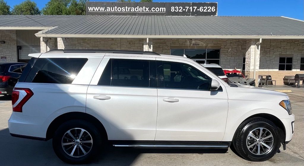 2019 Ford Expedition XLT White at Wharton Ford