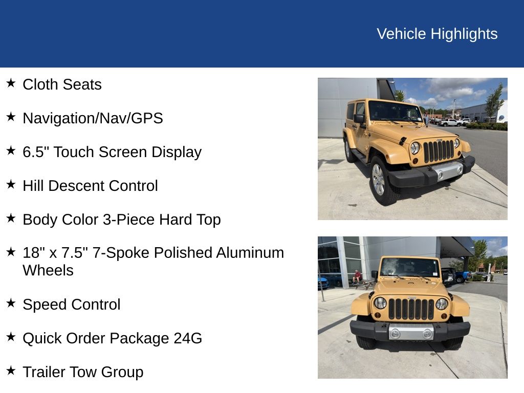 2013 Jeep Wrangler Sahara