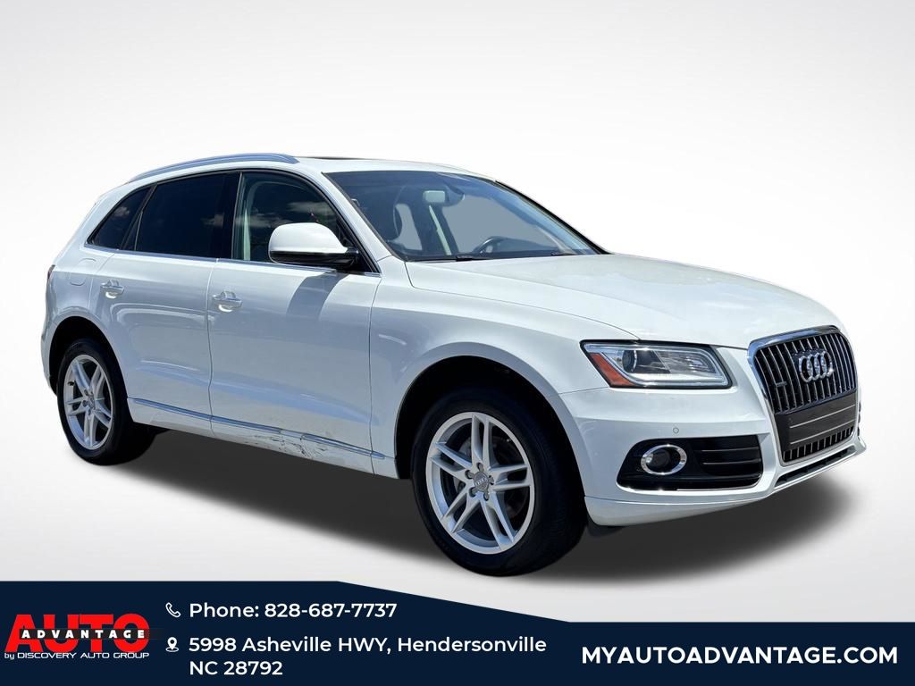 Glacier White Metallic 2017 Audi Q5 SUV / Crossover All-Wheel Drive 8-Speed Automatic