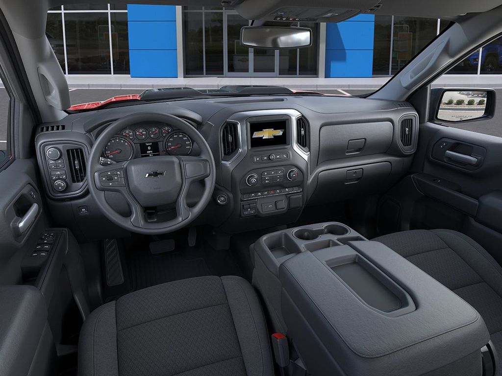 2026 Chevrolet Silverado 1500 Custom Trail Boss Red at Klick Lewis Buick Chevrolet