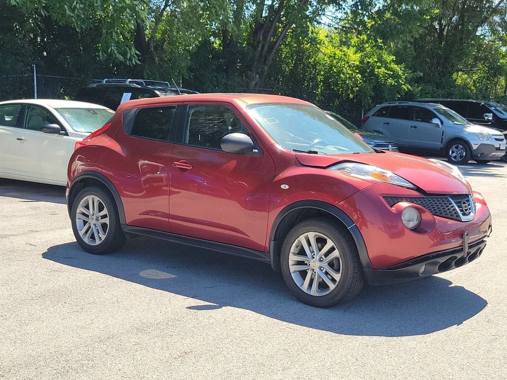 Cayenne Red 2011 Nissan Juke SUV / Crossover All-Wheel Drive Continuously Variable Transmission