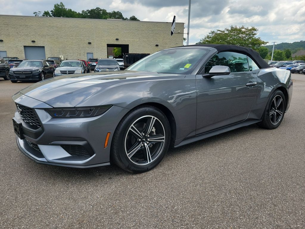 Gray Metallic 2025 Ford Mustang Convertible Rear-Wheel Drive Automatic