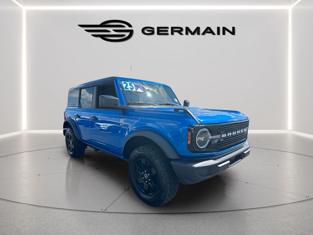 Blue Metallic 2025 Ford Bronco SUV / Crossover Four-Wheel Drive Automatic