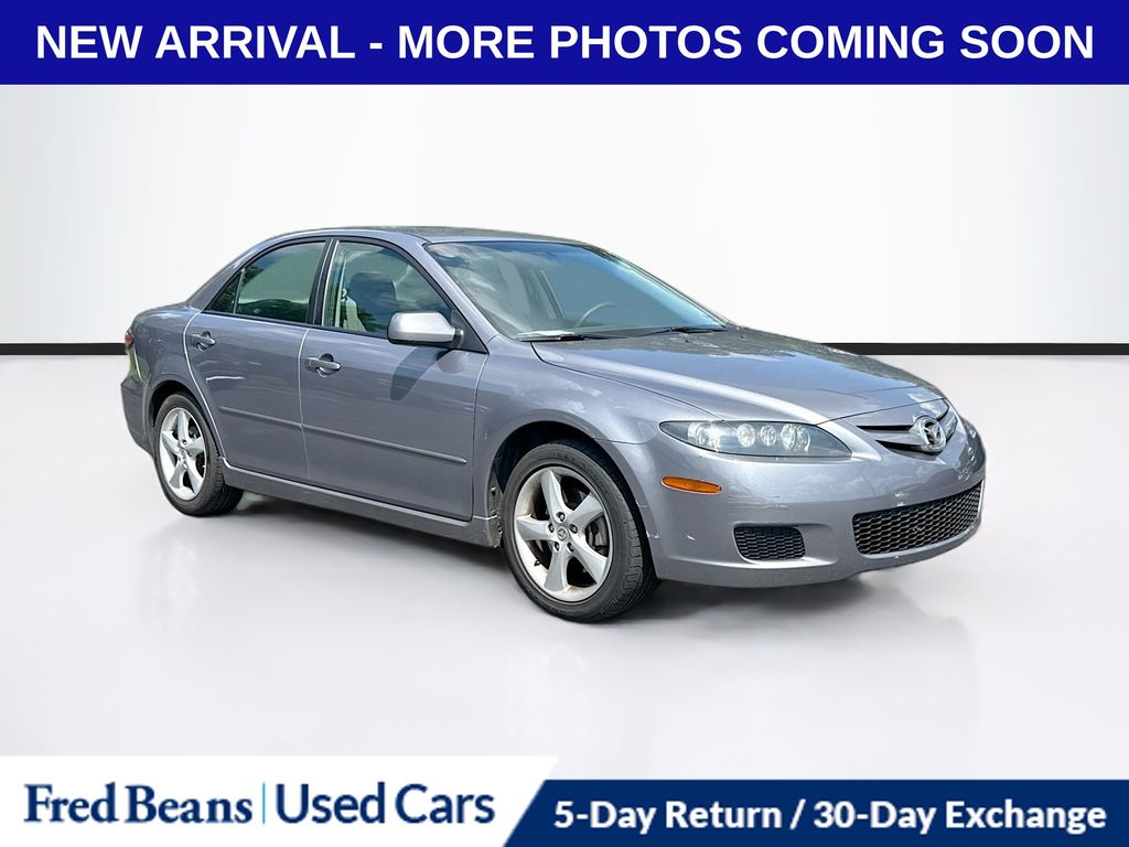Tungsten Gray Metallic 2008 Mazda MAZDA6 Sedan Front-Wheel Drive 5-Speed Automatic Overdrive