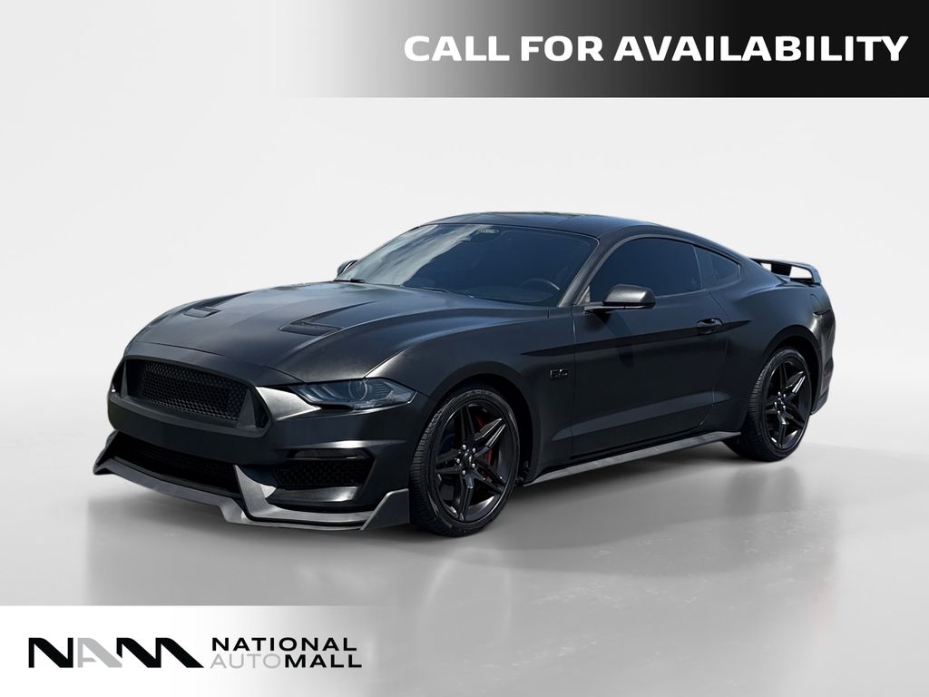 Blue Metallic 2021 Ford Mustang Coupe Rear-Wheel Drive 6-Speed Manual