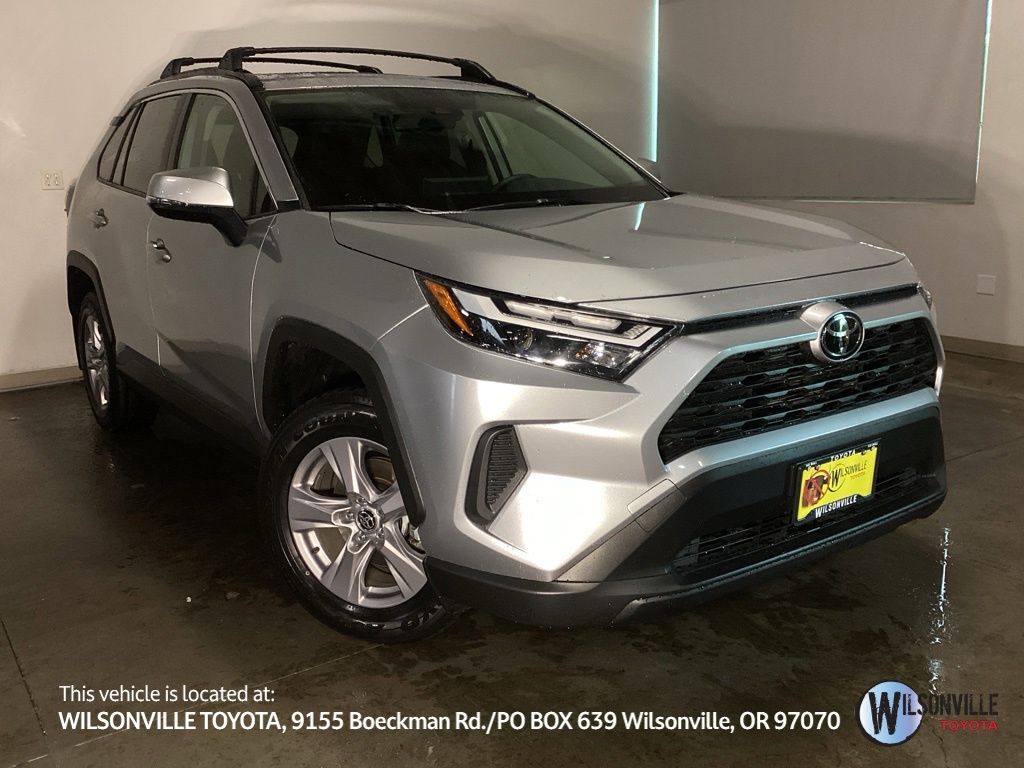 Silver Sky Metallic 2025 Toyota RAV4 SUV / Crossover All-Wheel Drive 8-Speed Automatic