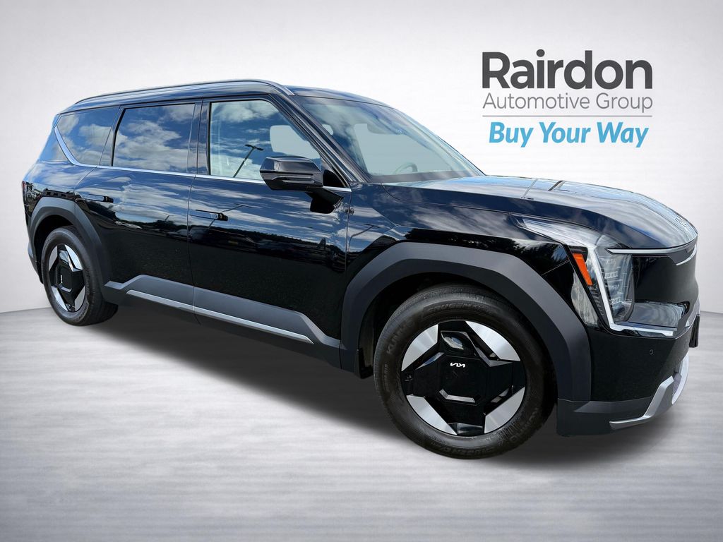Aurora Black Pearl 2024 Kia EV9 SUV / Crossover All-Wheel Drive 1-Speed Automatic