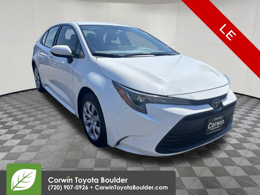  2024 Toyota Corolla Sedan Front-Wheel Drive Continuously Variable Transmission