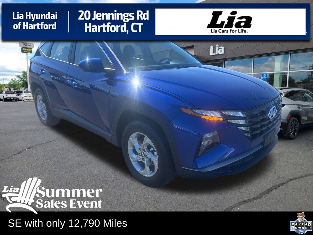 Intense Blue 2024 Hyundai Tucson SUV / Crossover All-Wheel Drive 8-Speed Automatic