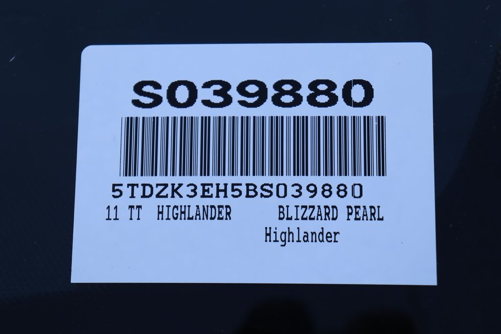 2011 Toyota Highlander Base 7