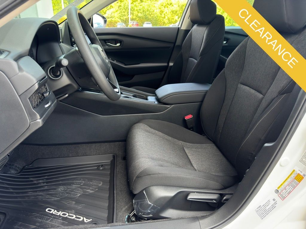 2025 Honda Accord LX White at Community Honda