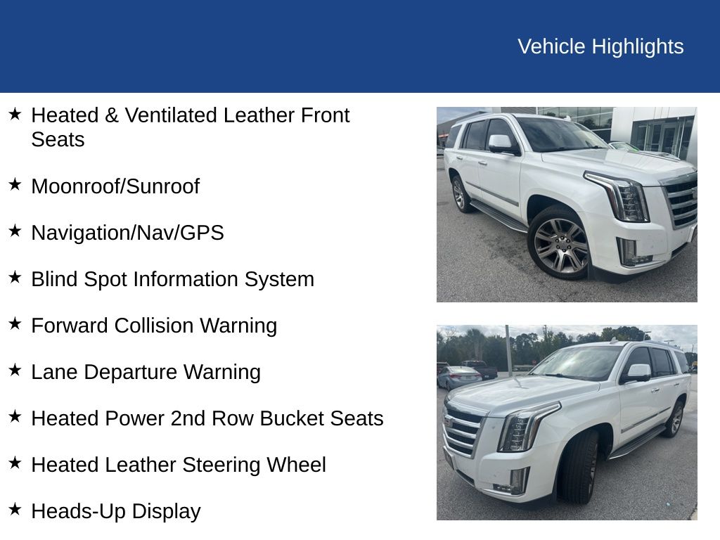 2016 Cadillac Escalade Luxury Collection