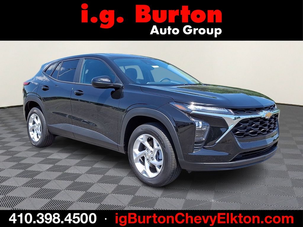 Black Metallic 2026 Chevrolet Trax LS FWD SUV / Crossover Front-Wheel Drive 6-Speed Automatic