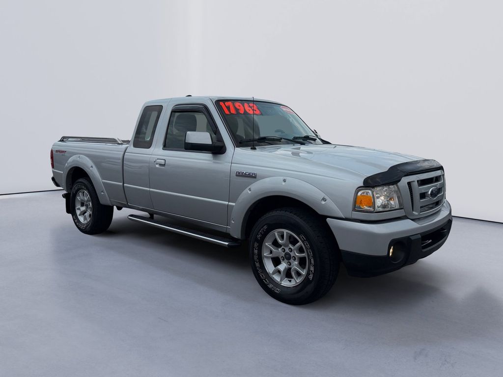 Silver Metallic 2011 Ford Ranger Pickup Truck Four-Wheel Drive 5-Speed Automatic Overdrive