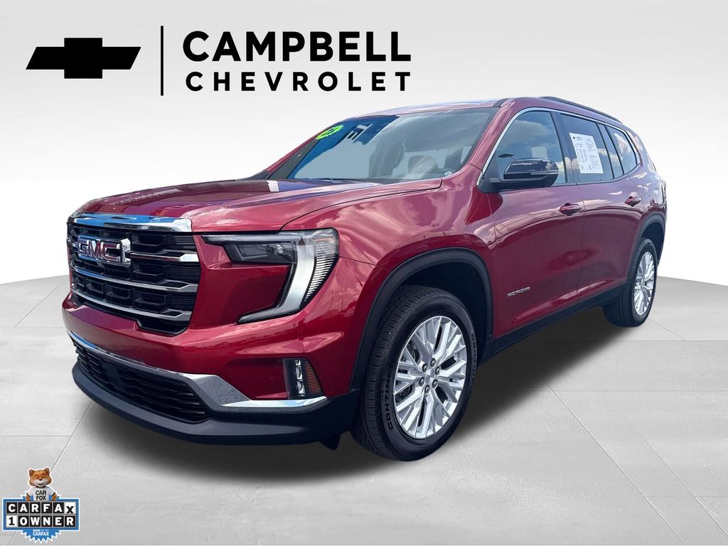 Volcanic Red 2026 GMC Acadia SUV / Crossover Front-Wheel Drive 8-Speed Automatic