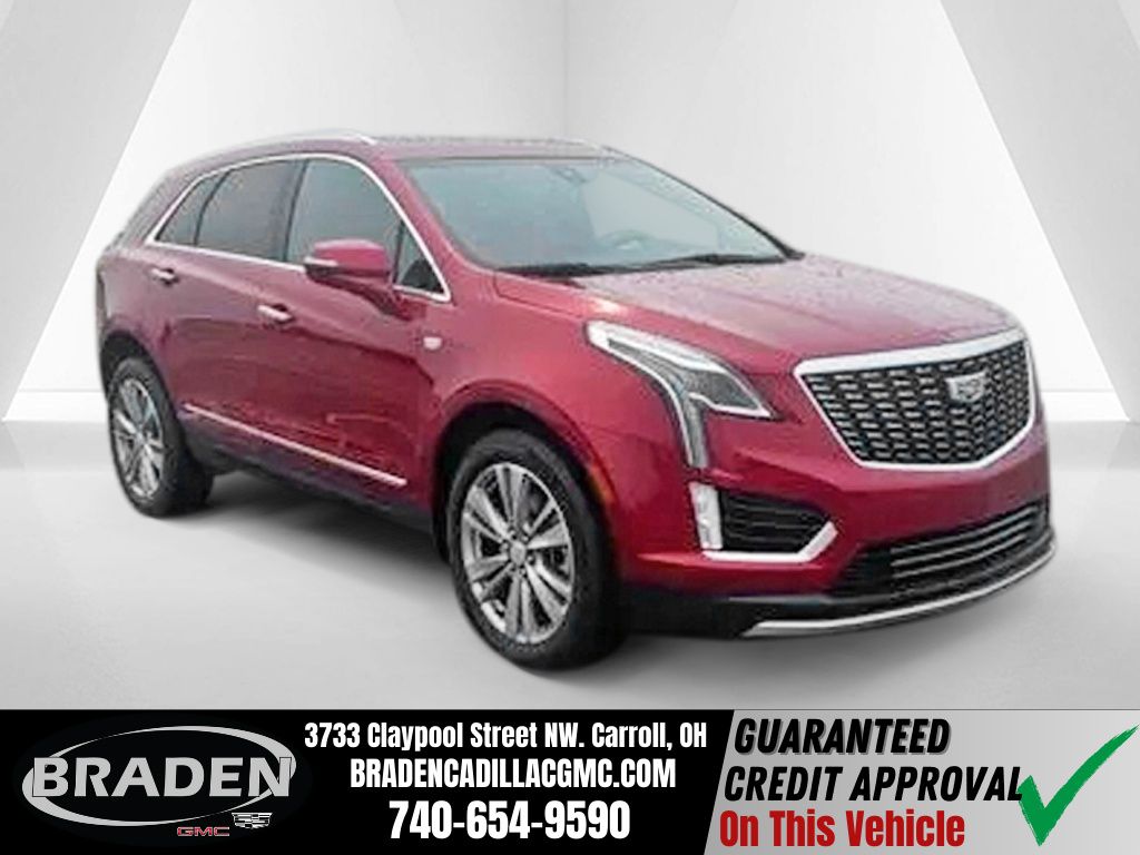 Radiant Red Tintcoat 2024 Cadillac XT5 SUV / Crossover Four-Wheel Drive 9-Speed Automatic