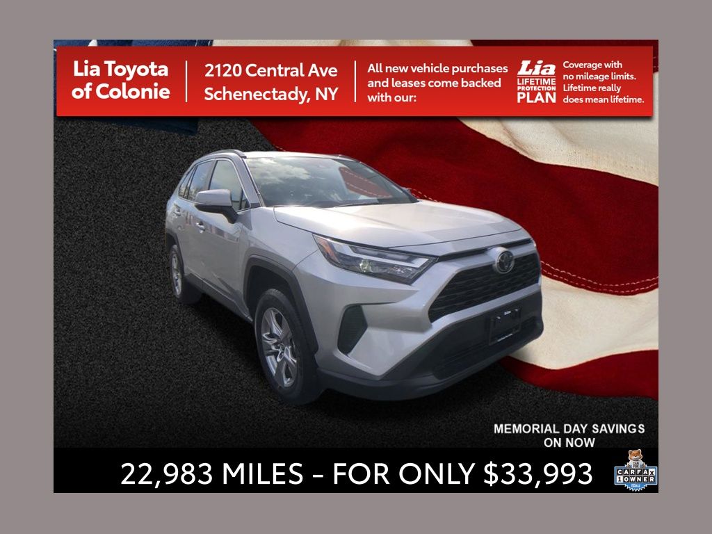 Silver Sky Metallic 2025 Toyota RAV4 XLE AWD SUV / Crossover All-Wheel Drive 8-Speed Automatic