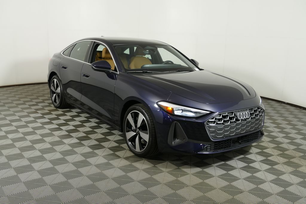 Firmament Blue Metallic 2025 Audi A5 Sedan All-Wheel Drive 7-Speed Automatic