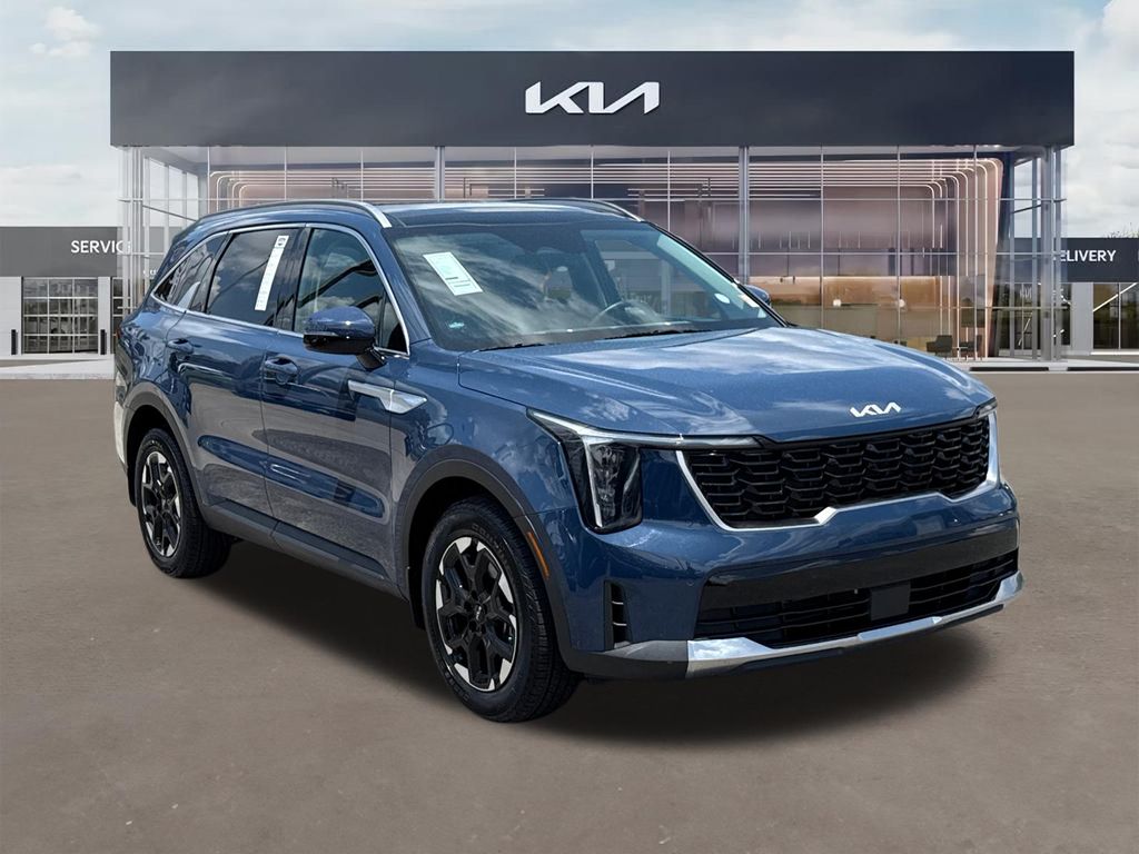 Midnight Lake Blue 2025 Kia Sorento SUV / Crossover Front-Wheel Drive 8-Speed Automatic