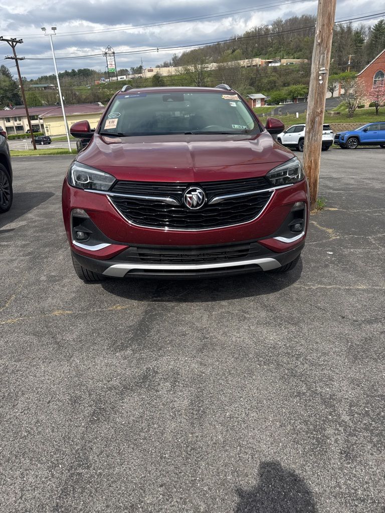 Cinnabar Metallic 2023 Buick Encore GX Essence AWD SUV / Crossover All-Wheel Drive 9-Speed Automatic