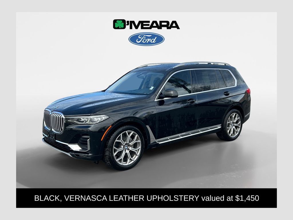 Jet Black 2020 BMW X7 xDrive40i AWD SUV / Crossover All-Wheel Drive 8-Speed Automatic