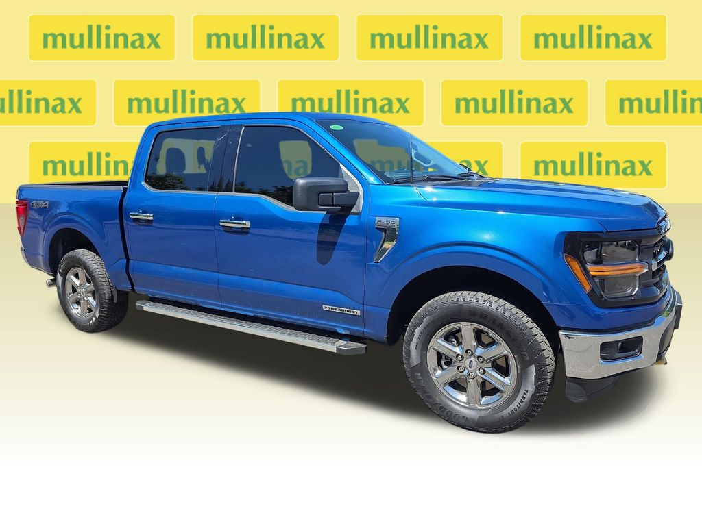 Atlas Blue Metallic 2025 Ford F-150 Pickup Truck Four-Wheel Drive Automatic