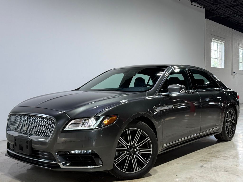Magnetic Gray Metallic 2017 Lincoln Continental Reserve AWD Sedan All-Wheel Drive 6-Speed Automatic