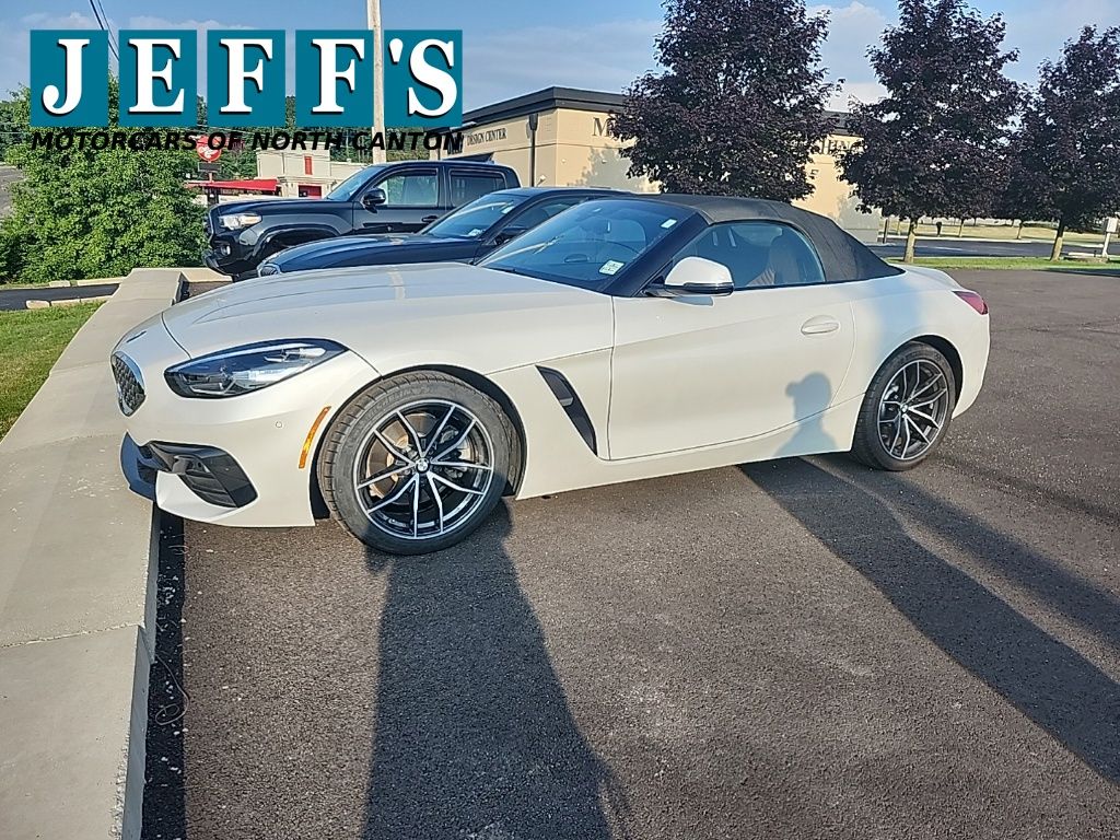 Mineral White Metallic 2019 BMW Z4 Convertible Rear-Wheel Drive 8-Speed Automatic
