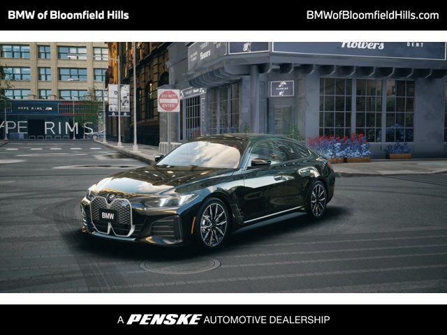 Black Sapphire Metallic 2026 BMW i4 xDrive40 Gran Coupe AWD Sedan All-Wheel Drive Automatic