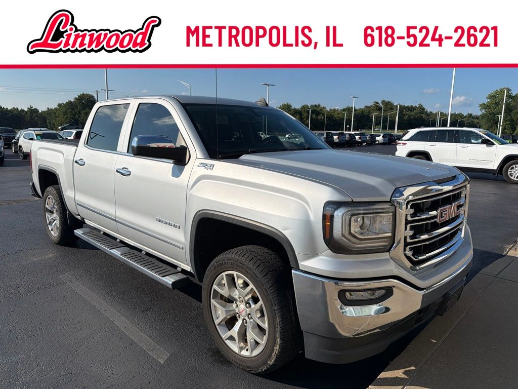 Quicksilver Metallic 2016 GMC Sierra 1500 Pickup Truck Four-Wheel Drive 6-Speed Automatic Overdrive