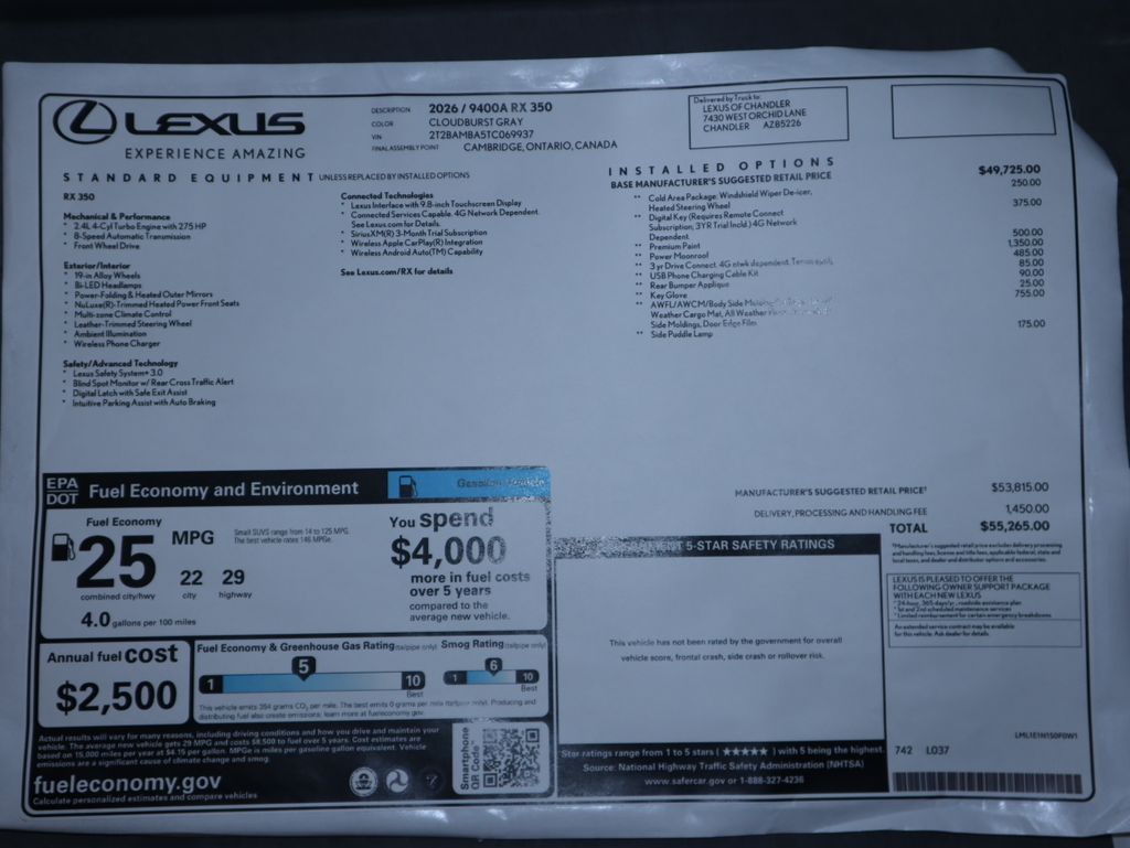 Thumbnail: 2026 Lexus RX - 9