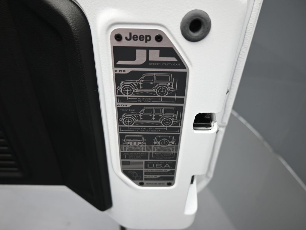 New 2026 Bright White Clearcoat Jeep Sport image 34