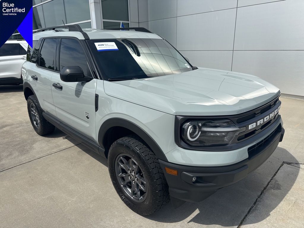 Cactus Gray 2022 Ford Bronco Sport Big Bend AWD SUV / Crossover All-Wheel Drive 8-Speed Automatic