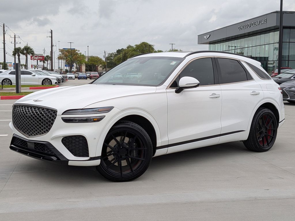 Alta White 2022 Genesis GV70 3.5T Sport AWD SUV / Crossover All-Wheel Drive 8-Speed Automatic
