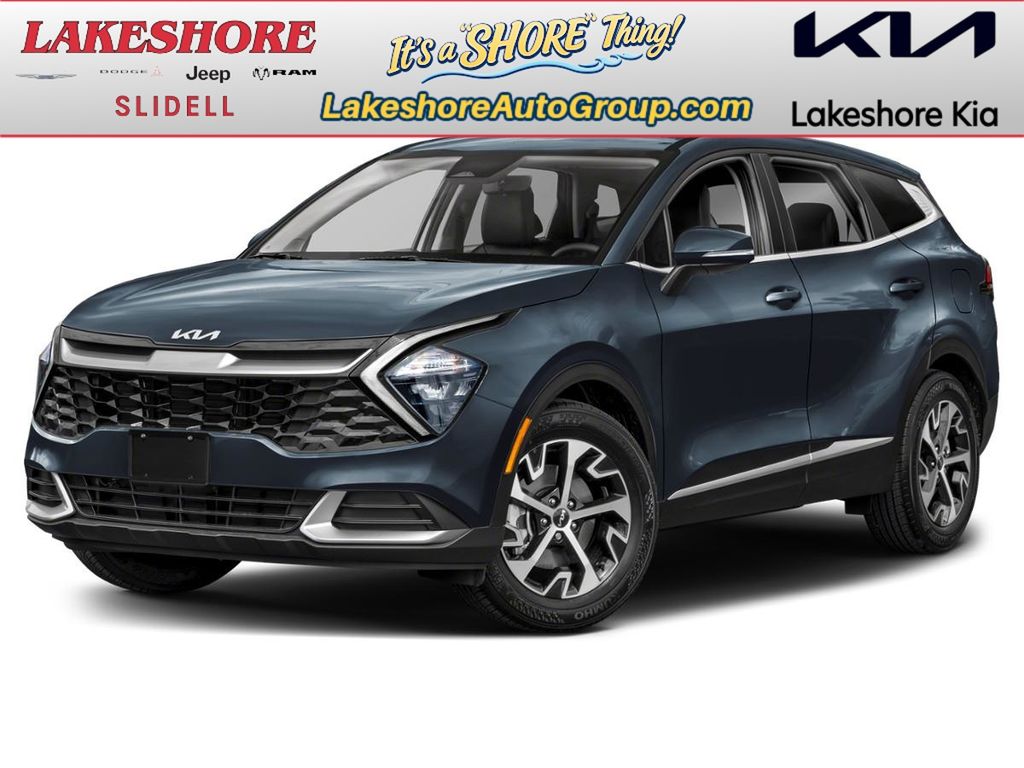 Sapphire Blue 2023 Kia Sportage SUV / Crossover Front-Wheel Drive 8-Speed Automatic