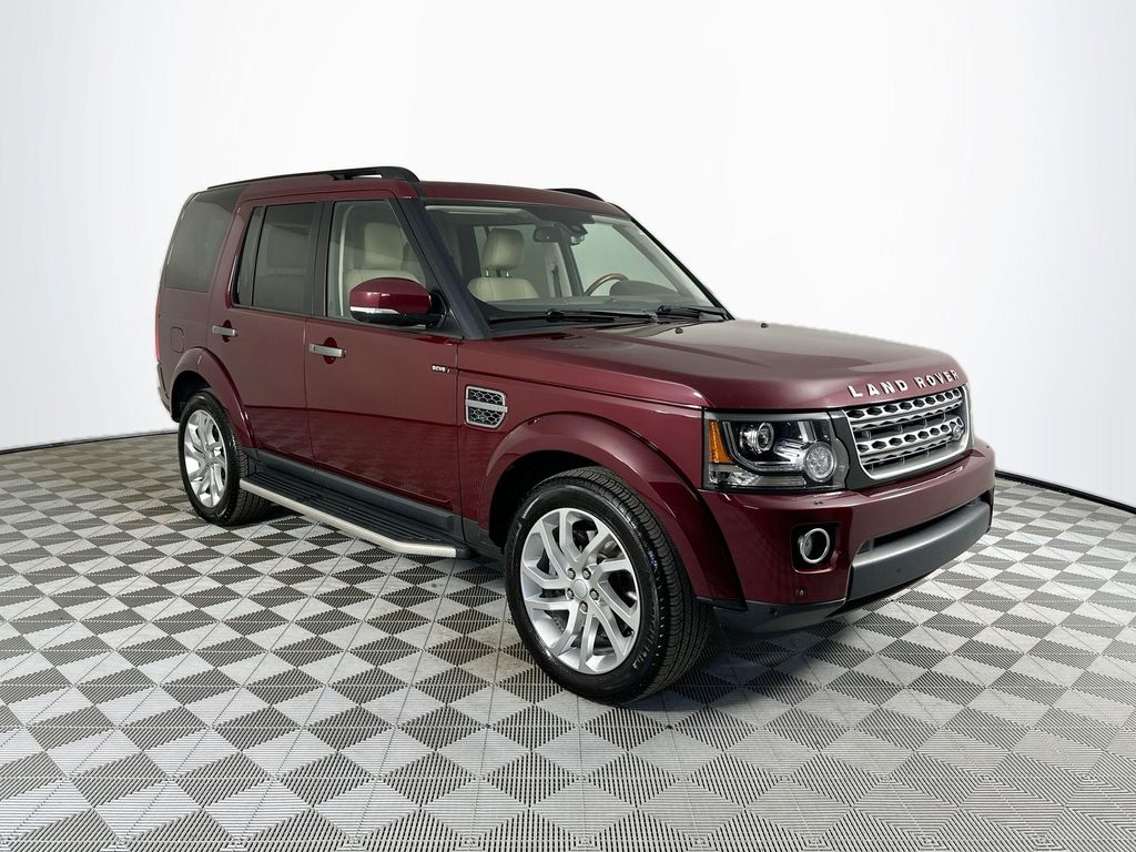 Firenze Red Metallic 2016 Land Rover LR4 HSE AWD SUV / Crossover All-Wheel Drive 8-Speed Automatic