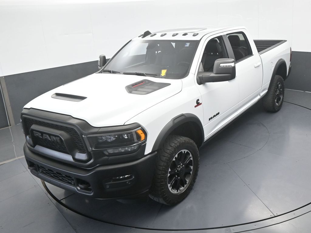 Used 2024 Bright White Clearcoat Ram Rebel image 57