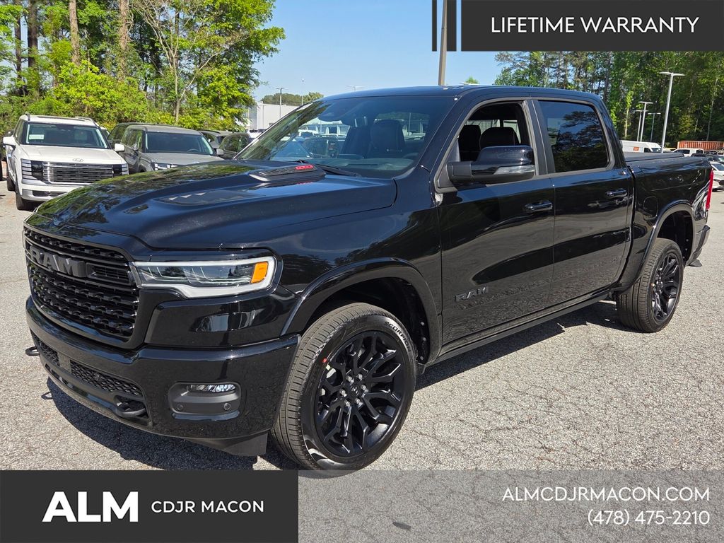 New 2026 Diamond Black Crystal Pearl-Coat Exterior Paint RAM Limited image 4